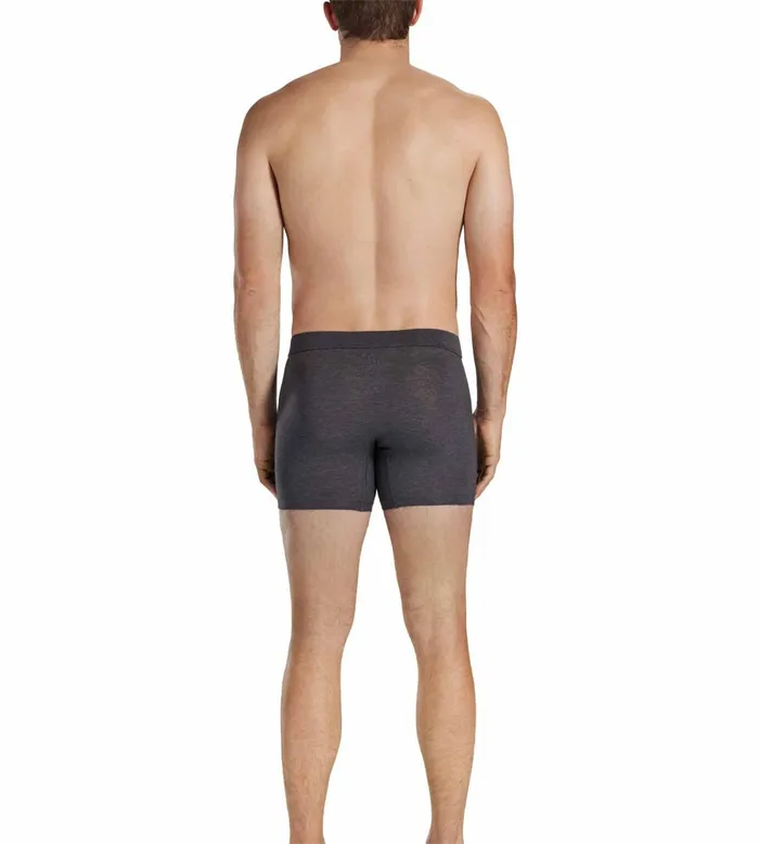 Men Quick Dry Action Blend Cotton Boxer Briefs Grey Underwear 3 Pack Pair Of Thieves Boxer Briefs