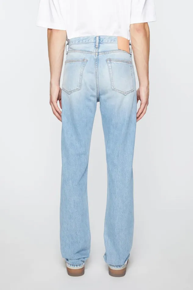 Men Regular Fit Jeans 1996 Light Blue Acne Studios Jeans