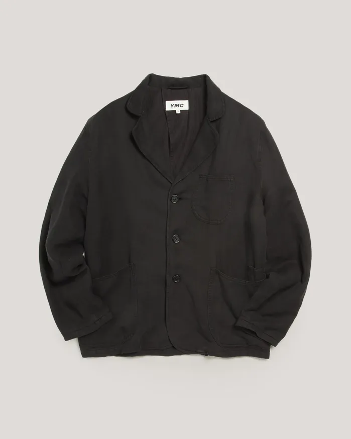 Men Scuttlers Twill Jacket Black YMC Suiting