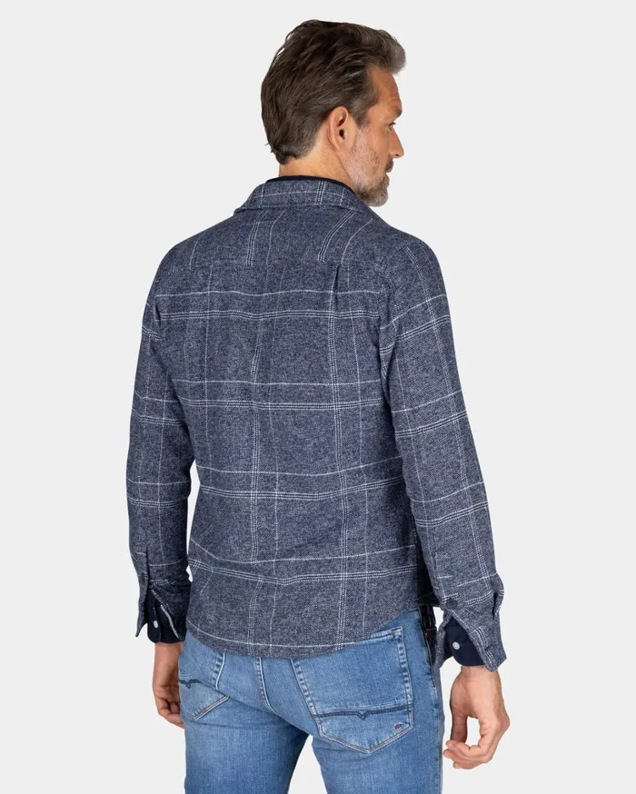 Men Shirts NZA New Zealand Auckland Navy Cotton Overshirt 8211 Autumn Navy