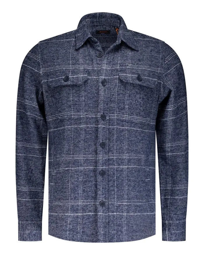 Men Shirts NZA New Zealand Auckland Navy Cotton Overshirt 8211 Autumn Navy