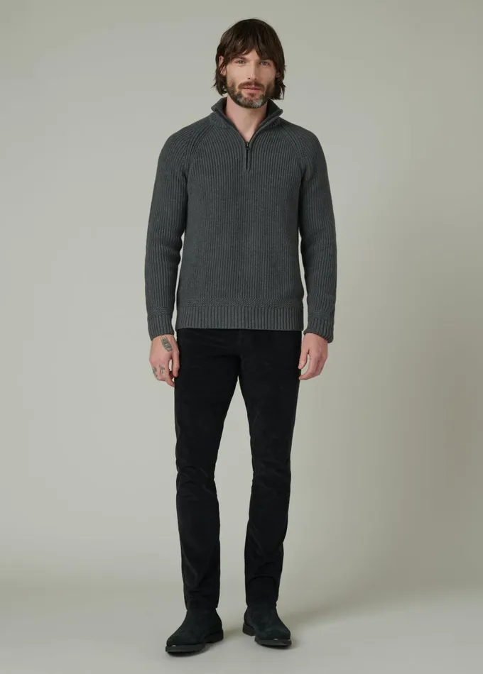 Men Slim Skinny Joe039s Jeans THE ASHER CORD Black