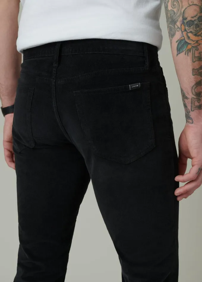 Men Slim Skinny Joe039s Jeans THE ASHER CORD Black