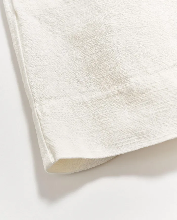 Men Slub Cotton Short Tinted White Billy Reid Bottoms