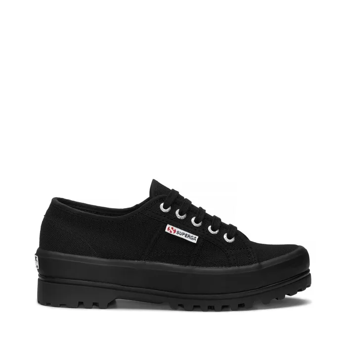 Men Sneakers Unisex 2555 ALPINA Low Cut FULL BLACK Superga Low Cut