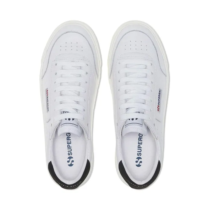 Men Sneakers Unisex 3843 COURT Low Cut WHITEBRISTOL BLACKFAVORIO Superga Low Cut