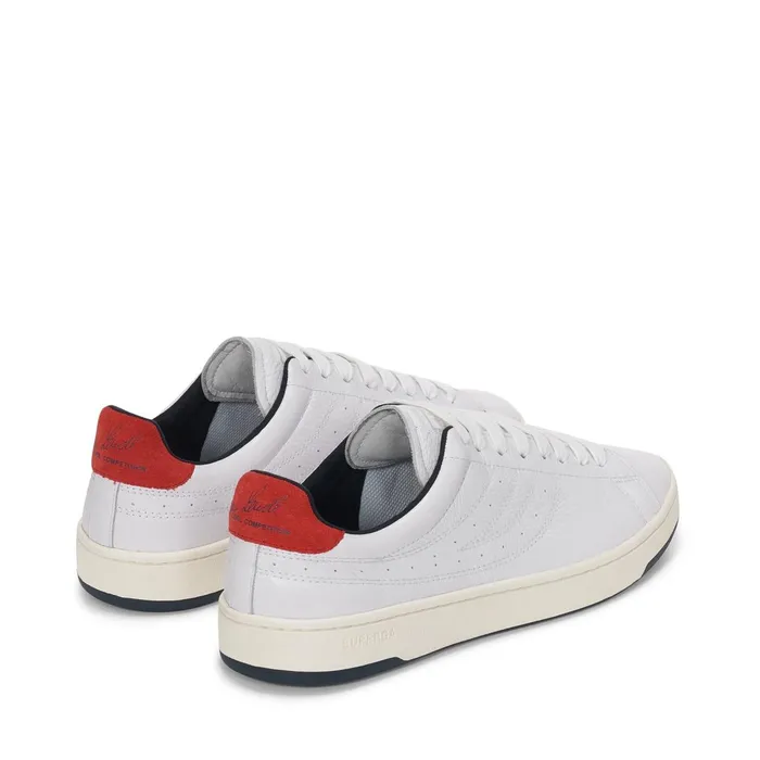 Men Sneakers Unisex 4833 LENDL MATCH Low Cut WHITENAVYRED Superga Low Cut