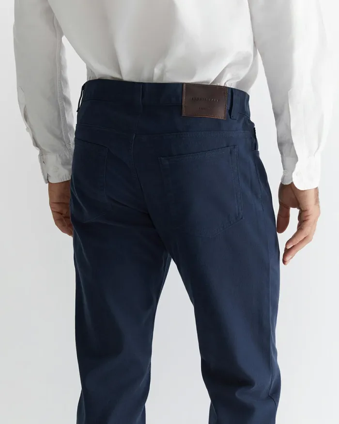 Men Sportscraft Pants Bedford Jean Mid Blue