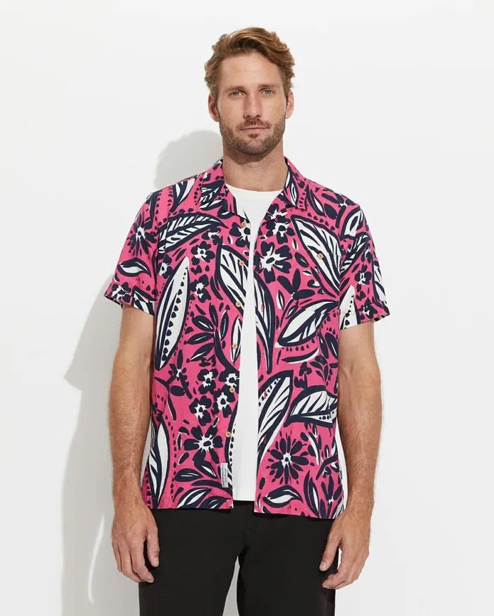 Men Sportscraft Shirts Barwon Regular Shirt Punch