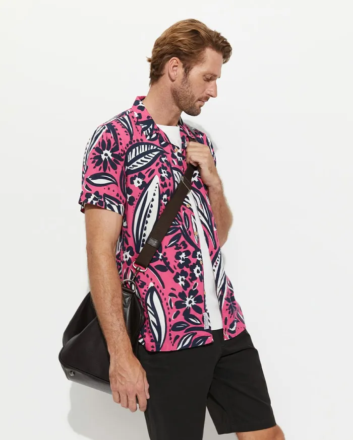 Men Sportscraft Shirts Barwon Regular Shirt Punch
