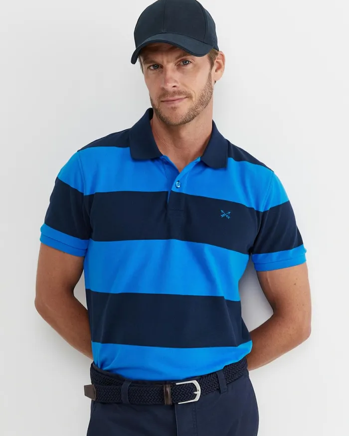 Men Sportscraft TShirts and Polos Vale Polo Cobalt