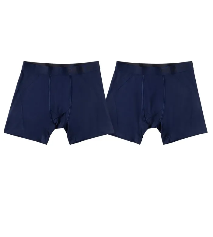 Men Supercool Boxer Briefs Dark Navy Underwear 2 Pack Pair Of Thieves Boxer Briefs