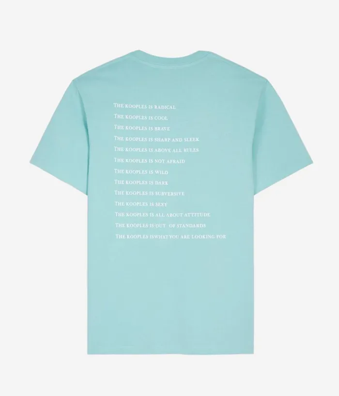 Men Tshirts THE KOOPLES Green What Is Tshirt Men Tshirts THE KOOPLES Green What Is Tshirt