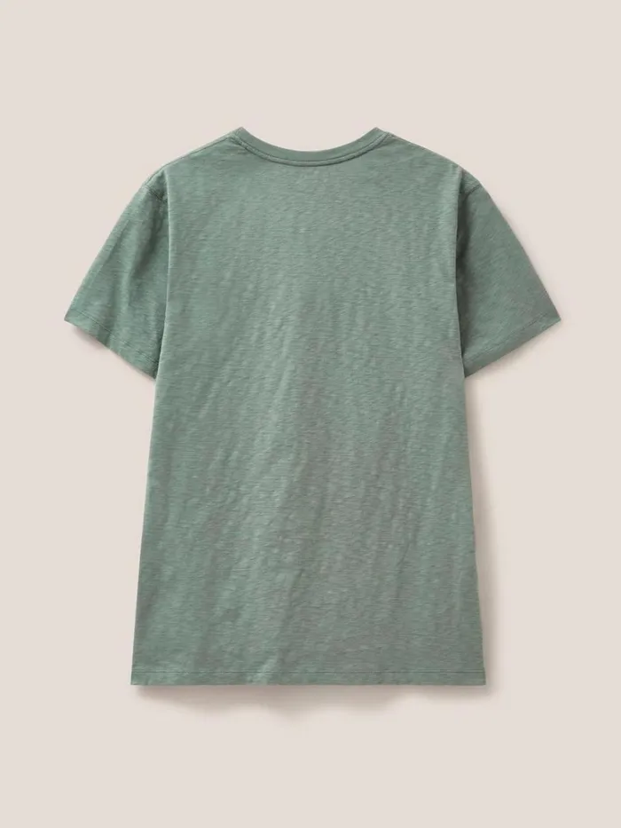 Men TSHIRTS White Stuff Trawler Graphic Tshirt Dusty Green Men TSHIRTS White Stuff Trawler Graphic Tshirt Dusty Green