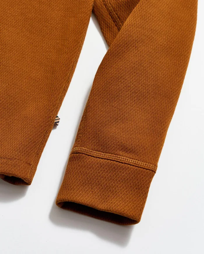 Men Thermal LS Crew Billy039s Brown Billy Reid Sweaters and Sweatshirts