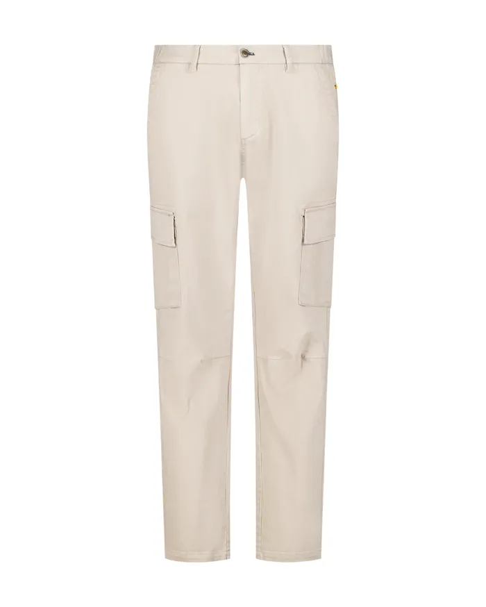 Men Trousers NZA New Zealand Auckland Light Grey Cargo Pants 8211 Chestnut