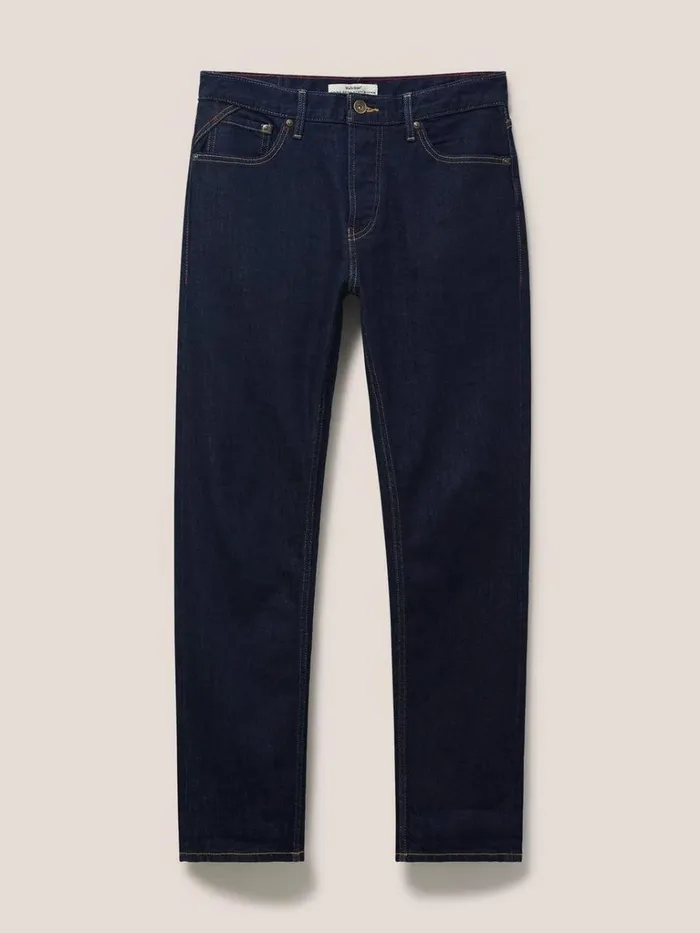 Men TROUSERS White Stuff Harwood Straight Jean Dk Denim Men TROUSERS White Stuff Harwood Straight Jean Dk Denim