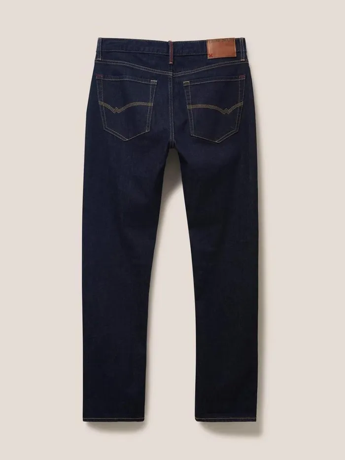 Men TROUSERS White Stuff Harwood Straight Jean Dk Denim Men TROUSERS White Stuff Harwood Straight Jean Dk Denim