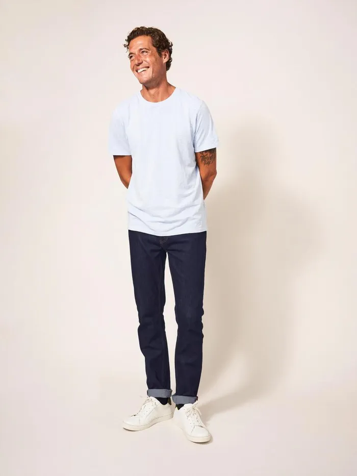 Men TROUSERS White Stuff Harwood Straight Jean Dk Denim Men TROUSERS White Stuff Harwood Straight Jean Dk Denim