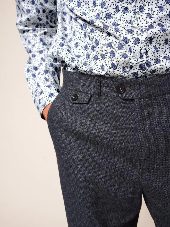 Men TROUSERS White Stuff Heath Trouser Charcoal Grey Men TROUSERS White Stuff Heath Trouser Charcoal Grey