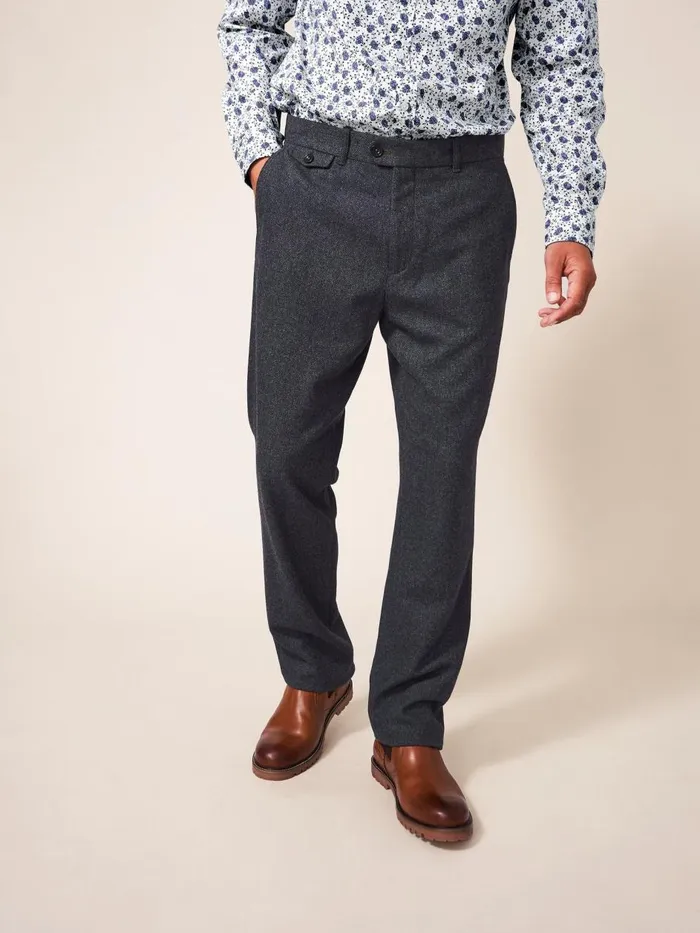 Men TROUSERS White Stuff Heath Trouser Charcoal Grey Men TROUSERS White Stuff Heath Trouser Charcoal Grey