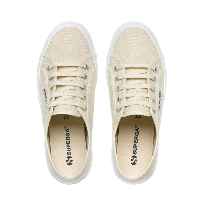Men Unisex 2750COTU CLASSIC Sneaker BEIGE GESSO Superga Low Cut