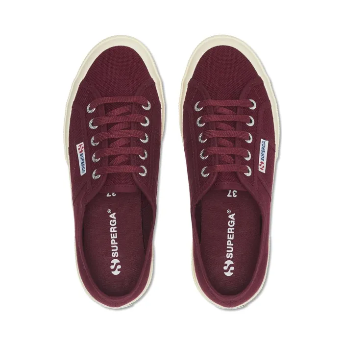 Men Unisex 2750COTU CLASSIC Sneaker DK BORDEAUX Superga Low Cut