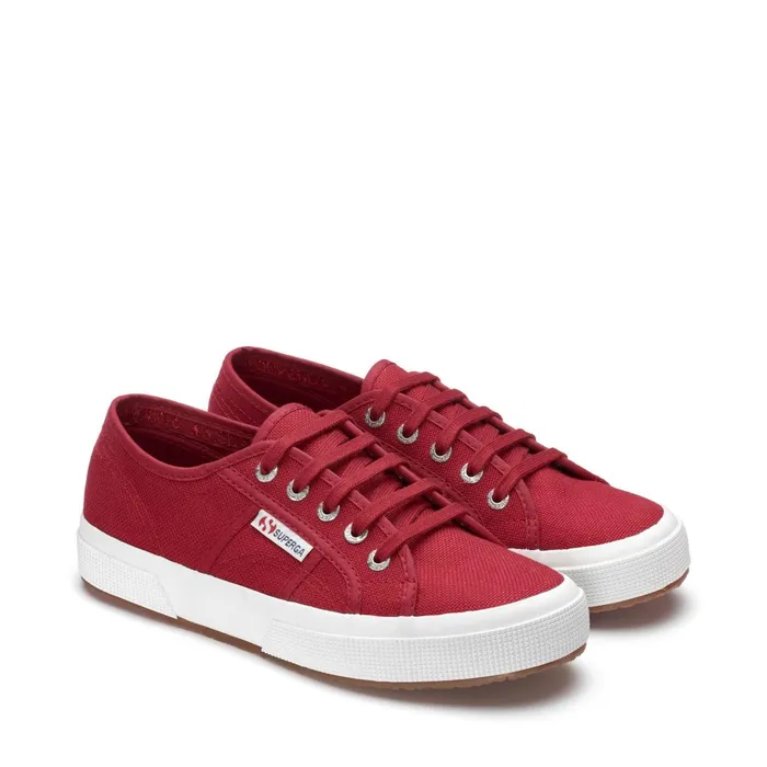 Men Unisex 2750COTU CLASSIC Sneaker RED DK SCARLET Superga Low Cut