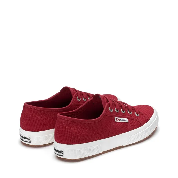 Men Unisex 2750COTU CLASSIC Sneaker RED DK SCARLET Superga Low Cut