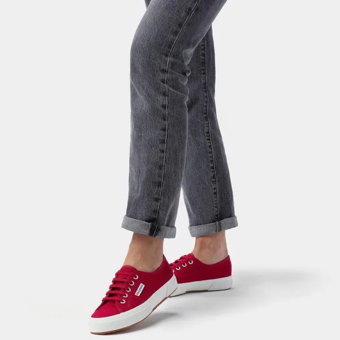 Men Unisex 2750COTU CLASSIC Sneaker RED DK SCARLET Superga Low Cut