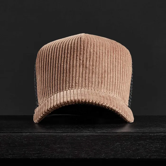 MENWOMEN James Perse HATS Corduroy Trucker Hat Chestnut
