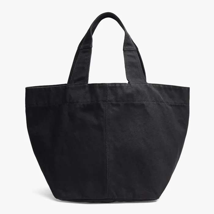 MENWOMEN James Perse TOTE BAGS Loma Small Slouchy Canvas Tote Charcoal