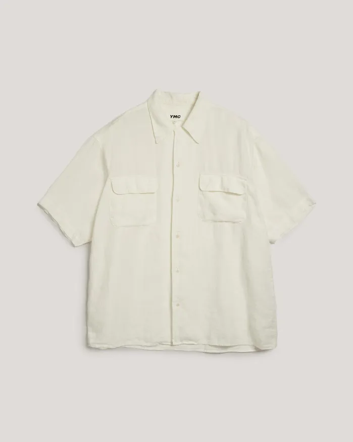 Men Wray Shirt White YMC Shirts