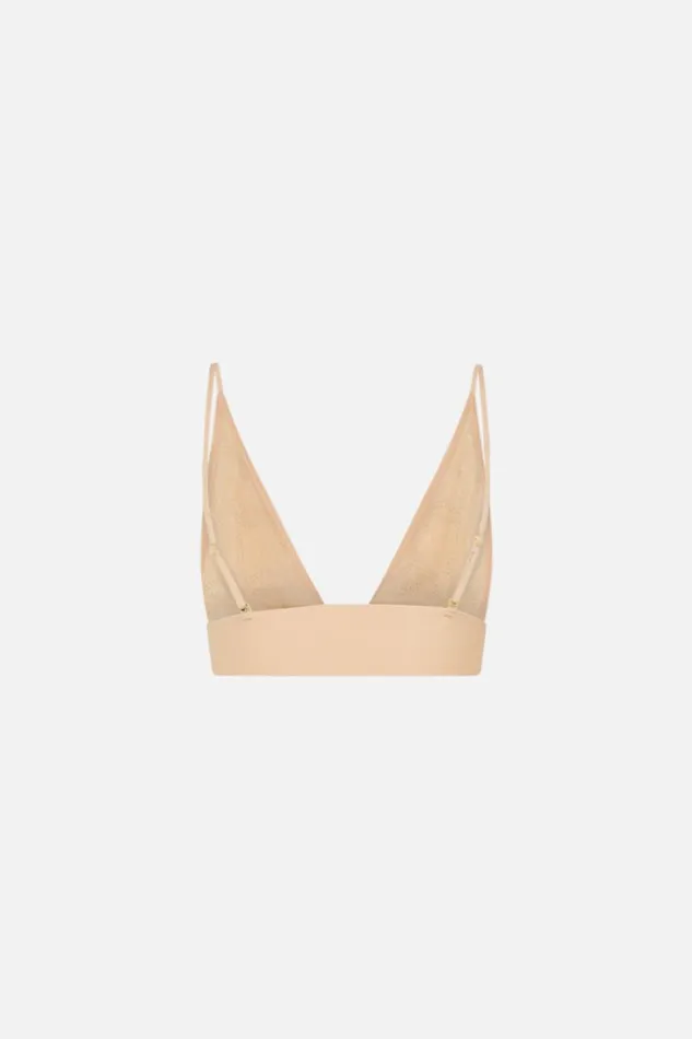 MESH SOFT PULL ON TRI BRA SOLID NUDE Solid Nude Womens Camilla Bras and Underwear