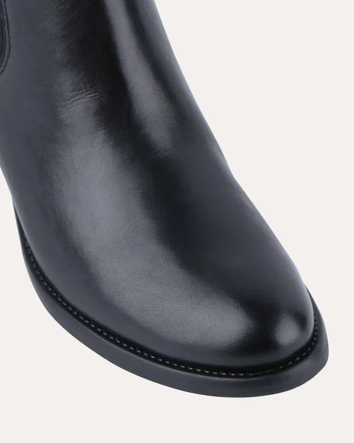 MID ANKLE BOOTS Women Claire mid ankle boots black leather jomercer MID ANKLE BOOTS Women Claire mid ankle boots black leather jomercer