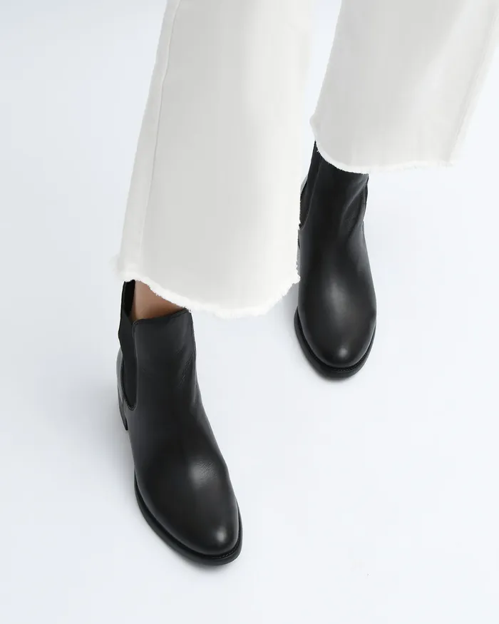 MID ANKLE BOOTS Women Claire mid ankle boots black leather jomercer MID ANKLE BOOTS Women Claire mid ankle boots black leather jomercer