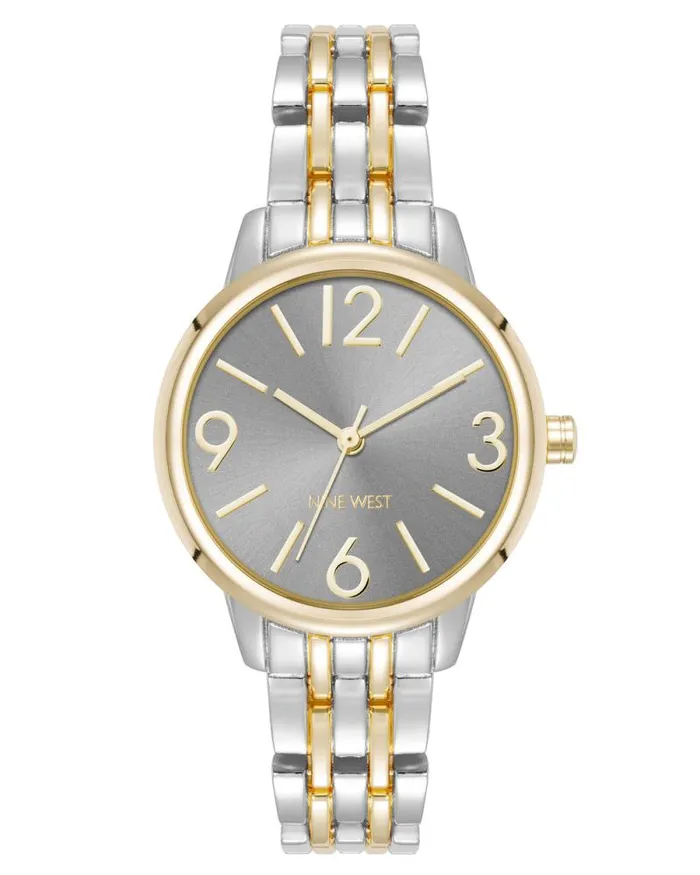 Mini Boyfriend Watch Greytwotone Women Nine West Straps