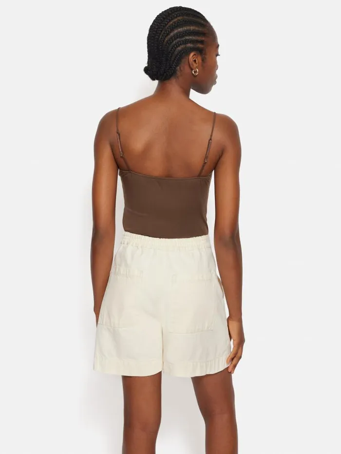 Modal Lace Vest Ganache Women Jigsaw Shirts and Tops