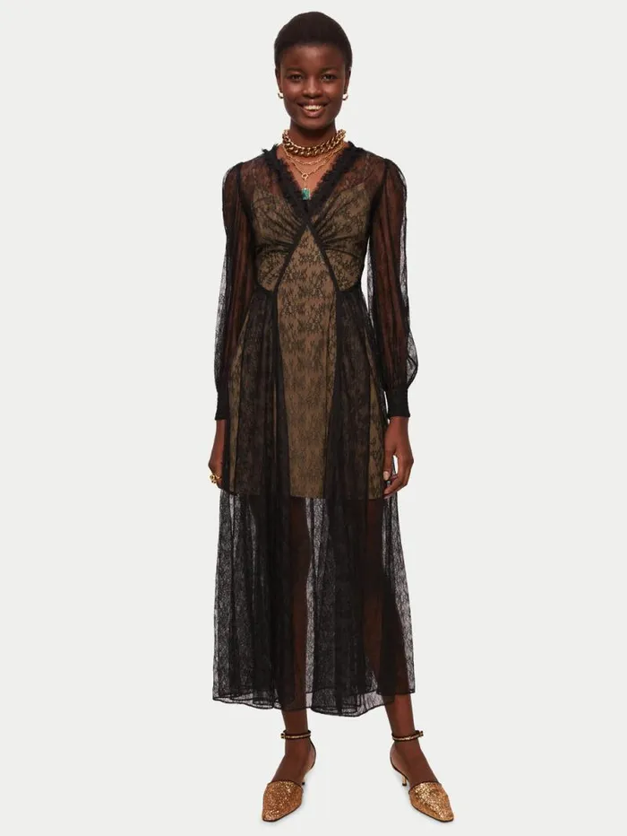 Modal Slip Dress Coffee Women Jigsaw Dresses and Jumpsuits