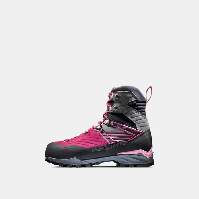 Mountaineering Boots Women Mammut Kento Pro High GTX Titaniumdark Sundown