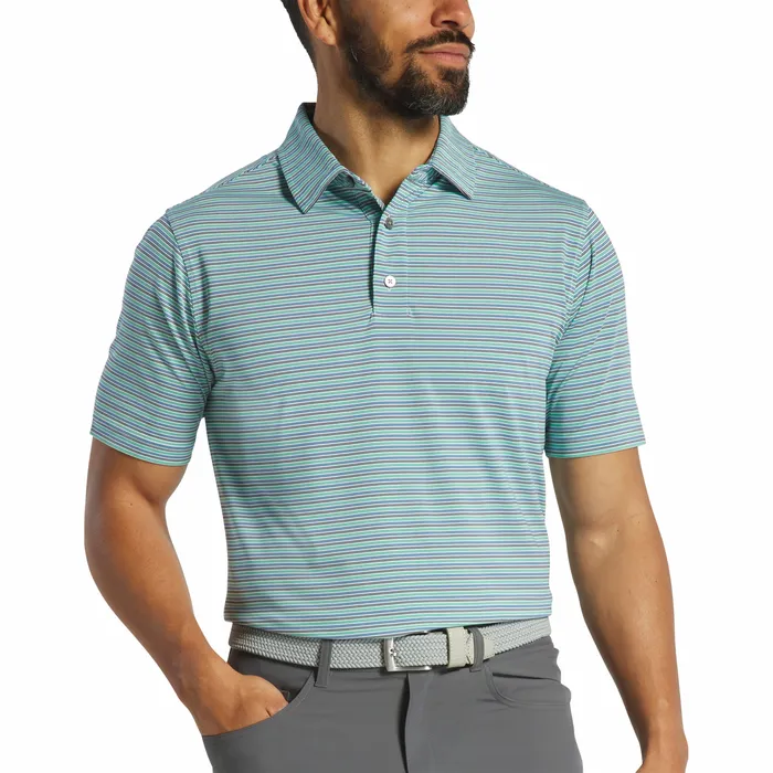Multi Pinstripe Lisle Shirts FootJoy Men