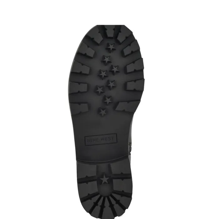 Nans Lug Sole Over The Knee Boots Black Women Nine West Boots and Booties Nans Lug Sole Over The Knee Boots Black Women Nine West Boots and Booties