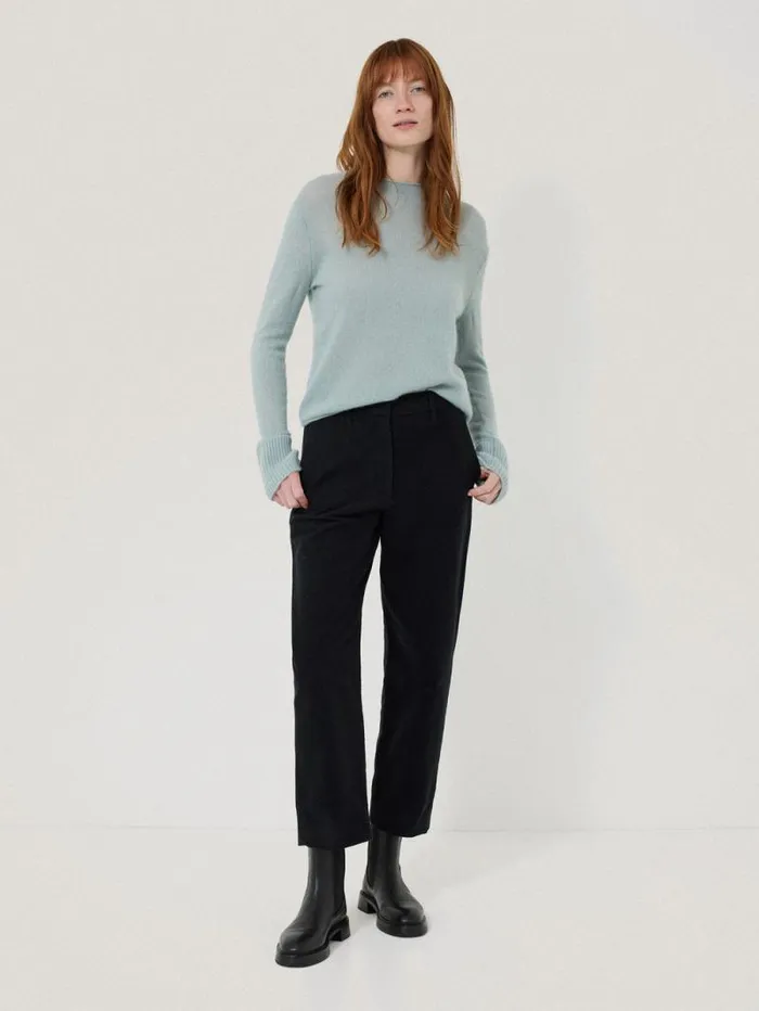 Nevis Moleskin Trouser Navy Women Jigsaw Trousers