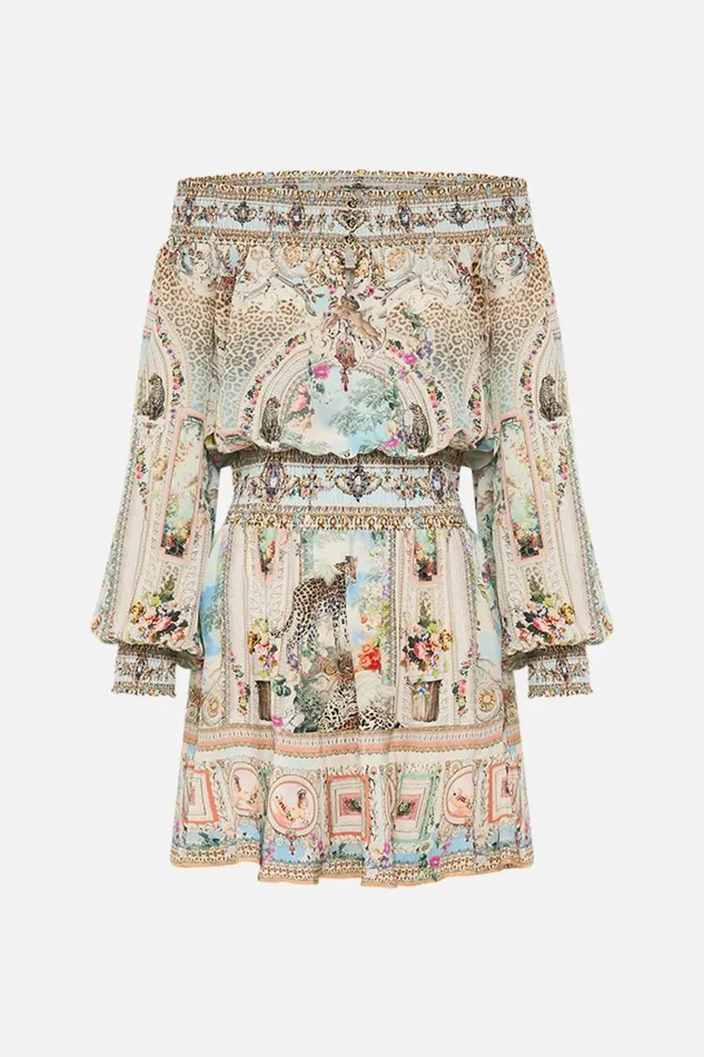 OFF SHOULDER SHORT DRESS WE ALWAYS HAVE ALEXANDRIA We Always Have Alexandria Womens Camilla Dresses