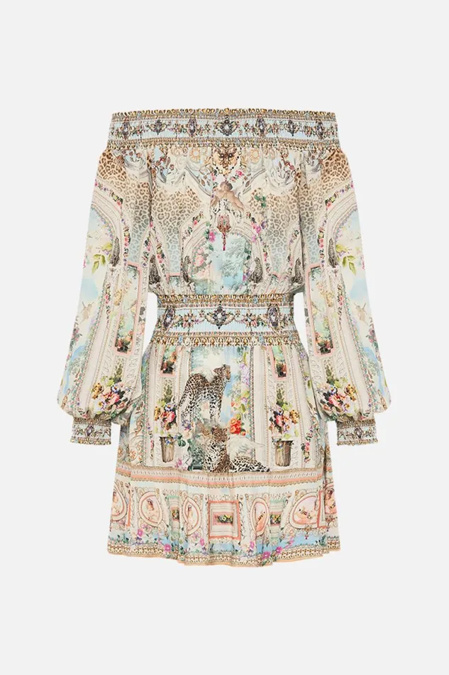 OFF SHOULDER SHORT DRESS WE ALWAYS HAVE ALEXANDRIA We Always Have Alexandria Womens Camilla Dresses