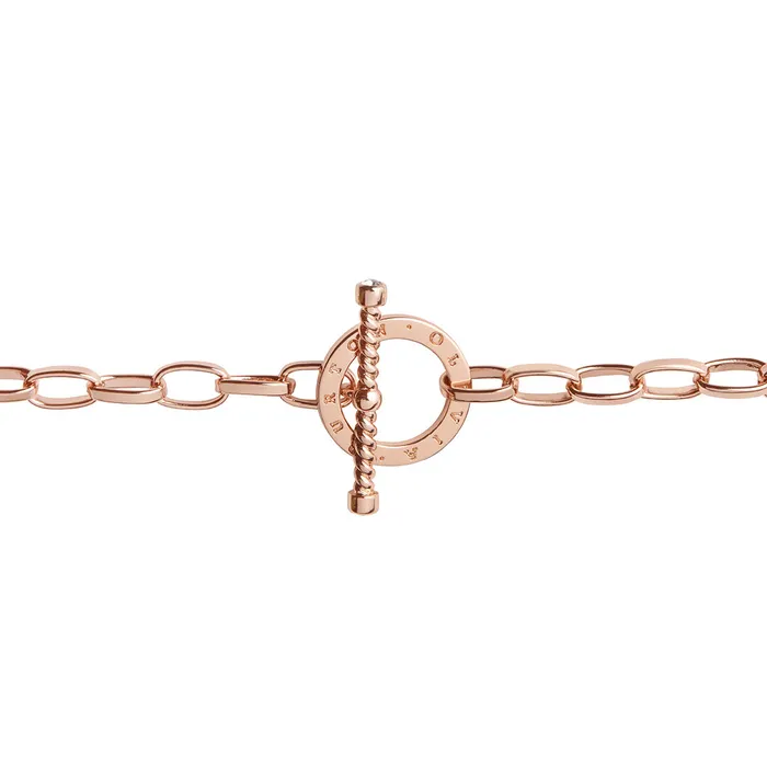 Olivia Burton Bracelets Women Bejewelled TBar Bracelet Rose Gold