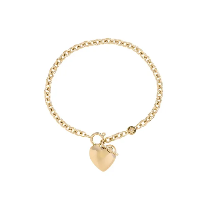 Olivia Burton Bracelets Women Knot Heart Gold Bracelet
