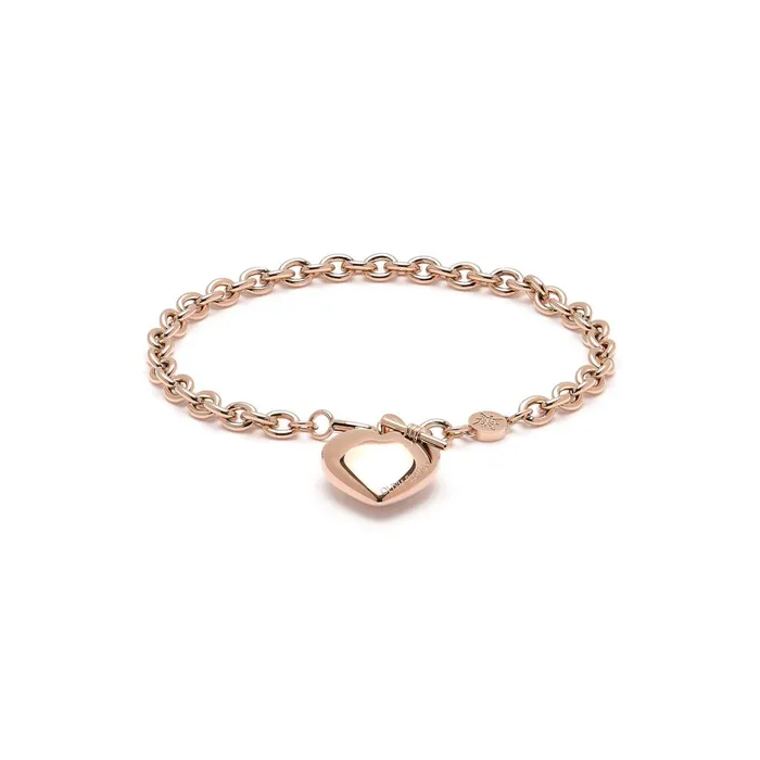 Olivia Burton Bracelets Women Knot Heart Rose Gold Bracelet