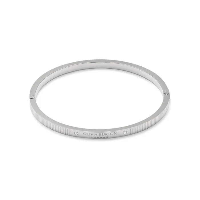 Olivia Burton Bracelets Women Linear Silver Bangle