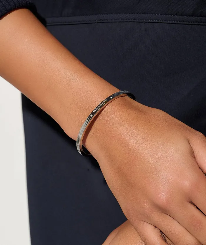 Olivia Burton Bracelets Women Linear Silver Bangle